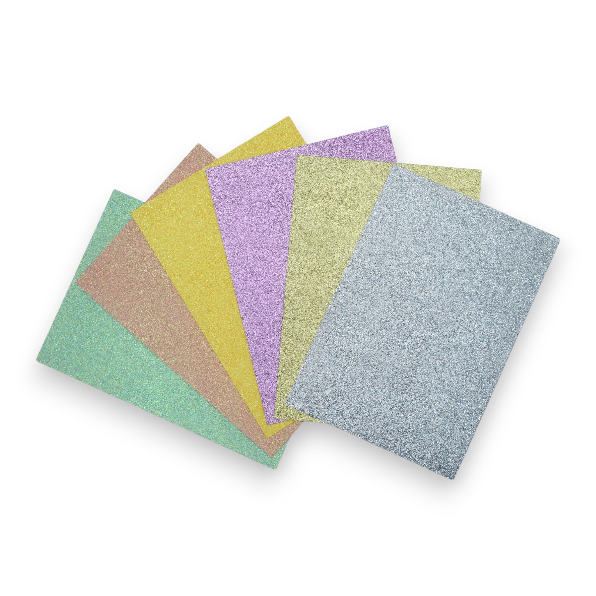 Pastel Glitter A5 - Specialty Cardstock Bundle